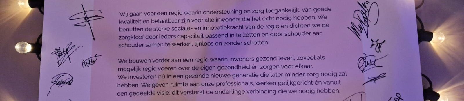 Regioplan Eindhoven-De Kempen ondertekend